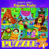 Picture of Party Time Pajama 60 Piece Puzzle