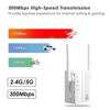 Picture of CARANTEE WiFi Range Extender- 300Mbps 1615 sq.ft (40 ft Range) 360 Degree Full Coverage WiFi Repeater, With Dual External Antennas Complies 802.11b/g/n Simple Operation WiFi Extender