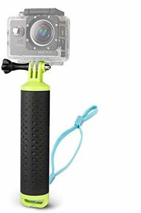 Picture of Victure Action Camera Waterproof Floating Hand Grip, Handle Mount Accessories, Water Sport Pole Diving Stick, Compatible with GoPro Hero Session Cameras and All AKASO APEMAN Crosstour Action Cameras