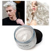 Picture of Temporary Hair Color Wax, White Hair Dye Natural Temporary Hairstyle Cream or Hairstyle Wax for Party, Cosplay, Date (Wihte)