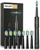 Picture of Electric Toothbrush, Fairywill Sonic Toothbrush ADA Accepted for Adults and Kids with 8 Bursh Heads, Ultra Cleaning 5 Modes 2 Hours Charging for 30 Days Use, E11 Black Rechargeable with no case.