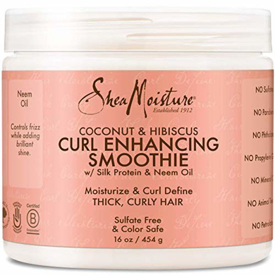 Picture of Shea Moisture Coconut & Hibiscus Curl Enhancing Smoothie 16 Ounce Family Size