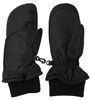 Picture of N'Ice Caps Kids Easy-On Wrap Waterproof Thinsulate Winter Snow Mitten (Black Solid, 1-2 Years)