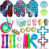 Picture of Kzidro Fidget Toys - Stress Relief Toys for Focus & Calm - Toy Box & Party Favor Fidget Pack + Reusable Bag ((30Pcs))