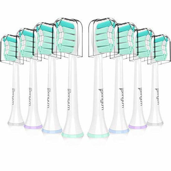 Picture of Electric Toothbrush Replacement Heads, Compatible with All Phillips Sonicare Snap-On Electric Toothbrushes (8 Pcs)