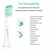 Picture of Electric Toothbrush Replacement Heads, Compatible with All Phillips Sonicare Snap-On Electric Toothbrushes (8 Pcs)