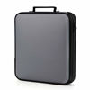 Picture of CD Case, COOFIT 160 Capacity DVD Storage DVD Case VCD Wallets Storage Organizer Flexible Plastic Protective DVD Storage Grey