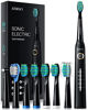 Picture of ATMOKO Electric Toothbrush with 8 Duponts Brush Heads, 5 Modes, 4 Hour Fast Charge for 30 Days Use, 40,000 VPM Motor, Power Whitening Rechargeble Sonic Toothbrushes for Adults & Kids HP126A