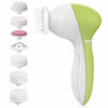 Picture of Facial Cleansing Brush [Newest 2020], PIXNOR Waterproof Face Spin Brush with 7 Brush Heads for Deep Cleansing, Gentle Exfoliating, Removing Blackhead, Massaging