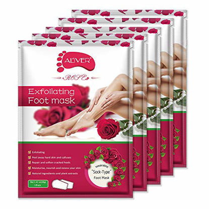 Lavinso Foot Peel Mask for Dry Cracked Feet – 2 Pack Dead Skin Remover and  Callus - Exfoliating Peeling Soft Baby Feet, Original Scent