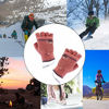 Picture of Unisex Women's & Men's USB Heated Gloves Mitten Winter Hands Warm Laptop Gloves