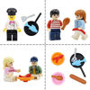 Picture of loengt 48 Minifigures Building Bricks Community People with 22 Figure Accessories, Building Party Toys Gift