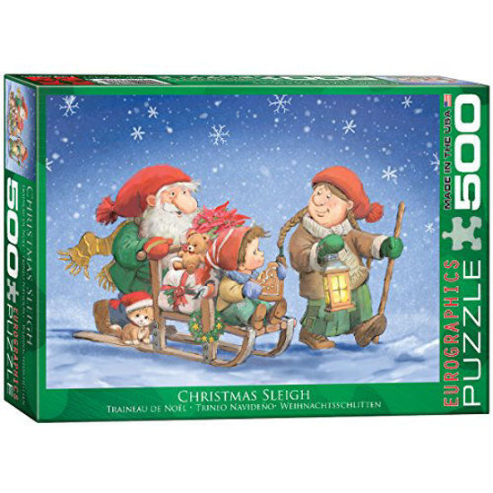 Picture of EuroGraphics Christmas Sleigh Puzzle (500 Piece)