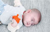 Picture of Mombella Mimi The Mushroom Pacifier Shape Skin-Like Infant Soothing Teether Toy for 0-8 Months Sucking Needs Babies, Help with Breast Feeding weaning and Prevent Digit Sucking. Orange