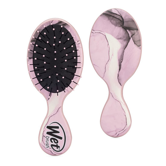 Picture of Wet Brush Squirt Detangler Hair Brushes, Dusty Rose - Mini Detangling Comb with Ultra-Soft IntelliFlex Bristles Glide Through Tangles with Ease - Pain-Free Hair Accessories for All Hair Types