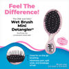 Picture of Wet Brush Squirt Detangler Hair Brushes, Dusty Rose - Mini Detangling Comb with Ultra-Soft IntelliFlex Bristles Glide Through Tangles with Ease - Pain-Free Hair Accessories for All Hair Types