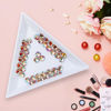 Picture of Jollin Glue Fix Crystal Flatback Rhinestones Glass Diamantes Gems for Nail Art Crafts Decorations Clothes Shoes(ss40 144pcs, DawnLight)