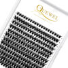 Picture of QUEWEL Cluster Lashes 240Pcs Individual Lashes 50D 0.07 D Curl Mix8-14mm Lash Extensions Clusters Lashes Soft&Natural False Eyelashes Individual DIY Eyelash Extension at Home(50D 0.07D mix-8-14)