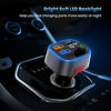 Picture of Bluetooth FM Transmitter for Car, VicTsing PD&QC3.0 Bluetooth Car Adapter/Music Player/Car Kit with Bass Hi-Fi Music/LED Backlit/Hands-free Call