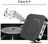 Picture of Bluetooth 5.0 Transmitter/Receiver, Wireless 3.5mm Audio Adapter for TV/Car Sound System, Volume Control(Low Latency) (Black)