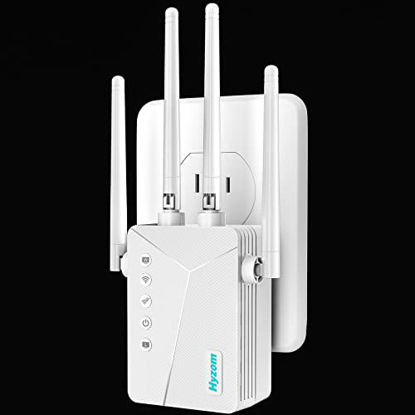 Picture of 2022 Newest WiFi Range Extender Signal Booster up to 7000 sq.ft, Wireless Internet Repeater Wi-Fi Booster and Signal Amplifier with Ethernet Port, 1-Key Setup, 5 Working Modes
