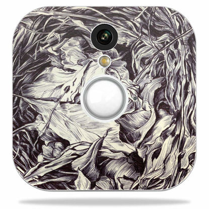 Picture of MightySkins Skin Compatible with Blink Home Security Camera - Nest Sketch | Protective, Durable, and Unique Vinyl Decal wrap Cover | Easy to Apply, Remove, and Change Styles | Made in The USA