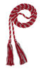 Picture of Honor Cord - RED/Grey - Every School Color Available - Made in USA - by Tassel Depot