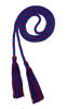 Picture of Graduation Honor Cord - Royal/RED - Every School Color Available - Made in USA - by Tassel Depot