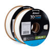 Picture of Inland PLA 3D Printer Filament 1.75mm - Dimensional Accuracy +/- 0.03mm - 2kg Cardboard Spools (4.4 lbs) - Fits Most FDM/FFF Printers - Odor Free, Clog Free Filaments - 2 Pack White