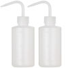 Picture of HOOMBOOM 2Pcs Tattoo Wash Bottle 250ml | 8oz Water Squirt Bottle Succulent Watering, Safety Rinse Bottle Watering Tools for Medical Succulent Cleaning Washing Bottle White