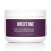 Picture of oVertone Haircare Semi-Permanent Color Depositing Conditioner with Shea Butter & Coconut Oil, Purple for Brown, Cruelty-Free, 8 oz