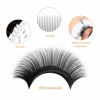 Picture of Volume Lash Extension 0.03 DD Curl 13mm Easy Fan Volume Lashes Rapid Blooming Eyelash Extensions Self Fanning 2D-10D-20D|0.03/0.05/0.07/0.10mm C/CC/D/DD Curl 8-25mm|(0.03 DD 13mm)