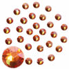 Picture of Jollin Glue Fix Crystal Flatback Rhinestones Glass Diamantes Gems for Nail Art Crafts Decorations Clothes Shoes(ss5 2880pcs, Amber)