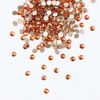 Picture of Jollin Glue Fix Crystal Flatback Rhinestones Glass Diamantes Gems for Nail Art Crafts Decorations Clothes Shoes(ss5 2880pcs, Amber)