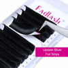 Picture of Mega Volume Lash Extensions 0.03-0.10mm C D CC DD L Curl 8-30mm Length Easy Fan Volume Lashes Self Fanning Eyelash Extensions 2D-20D (0.03-CC, 15-20mm Mix)