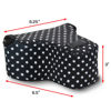 Picture of USA GEAR DSLR Camera Sleeve with Neoprene Protection, Holster Belt Loop and Accessory Storage - Compatible with Canon EOS Rebel T7, T8, SL3, R7, Nikon D3400, Pentax K-70 and Many More (Polka Dot)