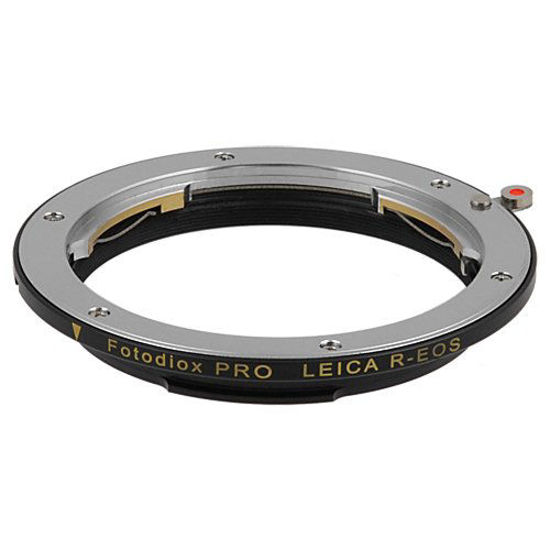 Picture of Fotodiox Pro Lens Mount Adapter, Leica R Lens to Canon EOS Camera, fits Canon 1d, 1ds, Mark II, III, IV, 1DC, 1DX, 7D, 5D, 5D Mark II, III, 7D, 10D, 20D, 30D, 40D, 50D, 60D, Digital Rebel xt, xti, xs, xsi, t1i, t2i, t3, t3i, t4, t4i, C300, C500 Camcorder, fit Leica R, Rom, One-cam, Two-cam and Three-cam lenses.