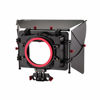 Picture of Camtree Camshade Video Matte Box for Lenses upto 105mm Diameter. Top, Extendable Side Flags & Knicker-Complete Protection from Flares. 4x4 Filter Holder, 15mm Rod Adapter & Tool-less (MB-CMS)