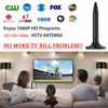 Picture of TV Antenna, 2021 Newest HDTV Indoor Digital TV Antenna 130+ Miles Range with Amplifier Signal Booster 4K HD Free Local Channels Support All Television -10ft High Performance Coax Cable