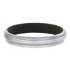 Picture of Haoge Lens Filter Adapter Ring for Fujifilm Fuji FinePix X100V Camera fit 49mm UV CPL ND Filter Lens Cap Replace Fujifilm AR-X100 Silver