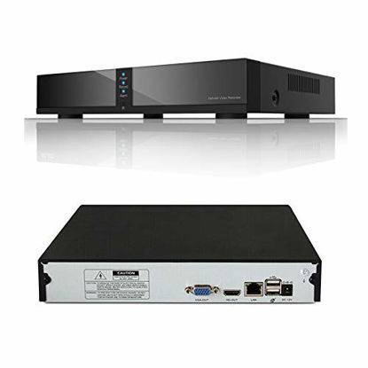 Picture of Seculink 16-Channel 4K/8MP Network Video Recorder 3840x2160P Ultra HD NVR Cloud P2P Remote Access Motion Alert (No Built-in WiFi)