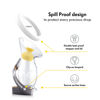 Picture of Medela Silicone Breast Milk Collector, Milk Saver with Spill-Resistant Stopper, Suction Base and Lanyard, 3.4 oz/100 mL