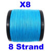 Picture of Reaction Tackle Braided Fishing Line - 8 Strand Sea Blue 65LB 1000yd