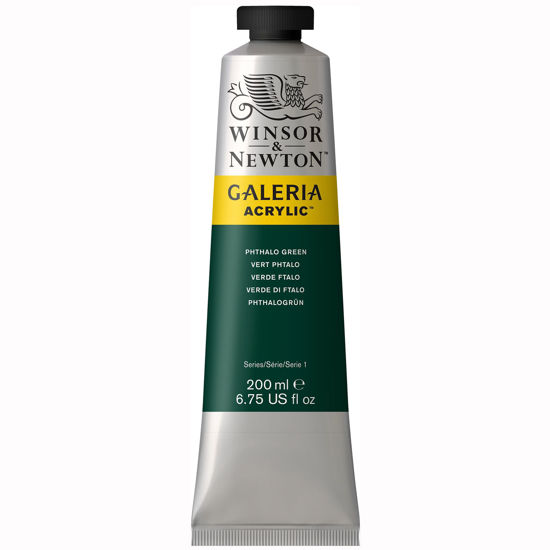 Picture of Winsor & Newton Galeria Acrylics - Phthalo Green - 200ml Tube