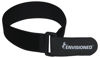 Picture of Reusable Cinch Straps 2" x 100" - 4 Pack, Multipurpose Strong Gripping, Quality Hook and Loop Securing Straps (Black)