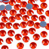 Picture of Beadsland Hotfix Rhinestones, 2880pcs Flatback Crystal Rhinestones for Crafts Clothes DIY Decorations, Orange, SS6, 1.9-2.1mm