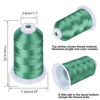 Picture of Simthread Embroidery Thread Dark Seafoam S050 5500 Yards, 40wt 100% Polyester for Brother, Babylock, Janome, Singer, Pfaff, Husqvarna, Bernina Machine