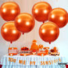 Picture of KatchOn, Burnt Orange Balloons, 22 Inch - Pack of 6 | Metallic Orange Balloons | Orange Mylar Balloons, Graduation Decorations | Orange Foil Balloons, Basketball Decorations | Orange Metallic Balloons