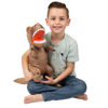 Picture of Jurassic World Dominion Rexy T-Rex Bedding Super Soft Plush Cuddle Pillow Buddy, One Size, By Franco Kids