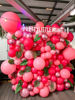 Picture of Voircoloria 105pcs Hot Pink Balloons 12inch Dark Pink Balloons for Birthday Graduation Baby Shower Wedding Anniversary Princess Theme Party Valentine's Day Decorations